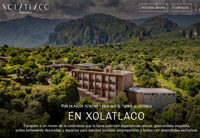 Sitio web elementor Google Ads html5 Hotel Tepoztlán